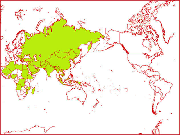 旧ソ連製地図の所蔵国