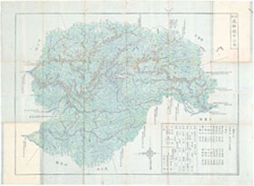 「官許飛騨国全図」（複製）
