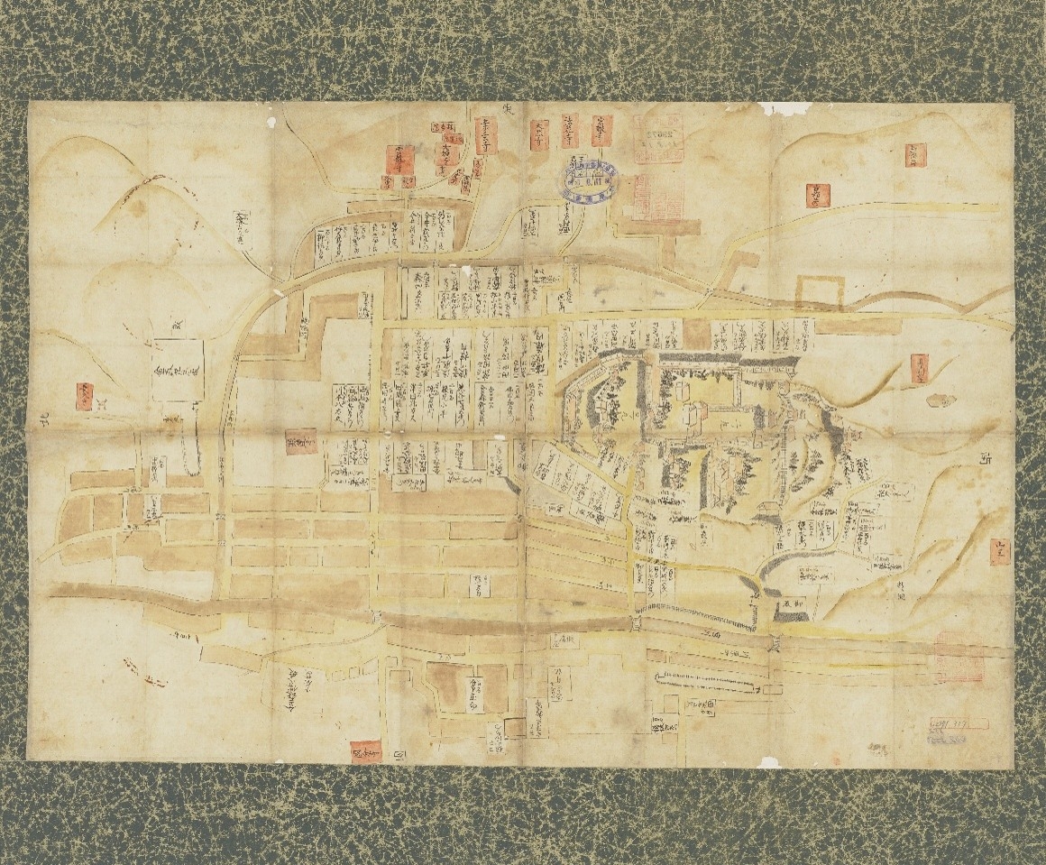 「仮題 高山城下図」 (複製)